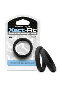 PerfectFitBrand Xact-Fit #14 Mid-Range Precision Cockring Pair