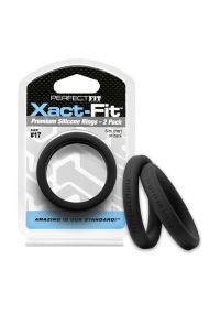 PerfectFitBrand Xact-Fit #17 Fuller Base Precision Cock Ring Pair