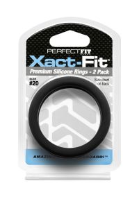 PerfectFitBrand Cockring Xact-Fit #20 Gama Completa Precisão Par, imagem 2