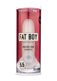 Bainha Peniana PerfectFitBrand Fat Boy Micro Estriada 14cm Subtil, imagem 2