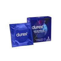 Preservativos Durex Originals Extra Safe 3 Unidades