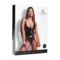 Set basque Le Désir Vixen wetlook brillant, photo 2
