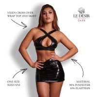 Strój Le Désir Vixen - halter i mini spódniczka, zdjęcie 4