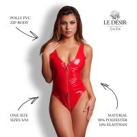 Body Polly Le Désir PVC avec fermeture zip devant, photo 4