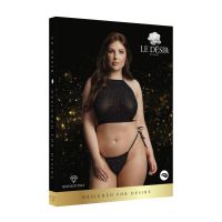 Le Désir Rhinestone Halter Top and Thong, picture 8