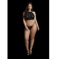 Le Désir Rhinestone Halter Top and Thong, picture 10