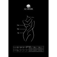 Le Désir Fishnet ja pitsi henkselit-bodystocking, kuva 6