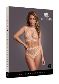 Le Désir Duo Net Schlüsselloch Crop und Slip, Bild 2