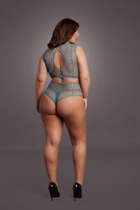 Le Désir Duo Net Nyckelöppning Crop och High-Waist Set, bild 11