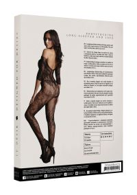 Le Désir Spitzen Bodystocking Langarm Offen, Bild 3