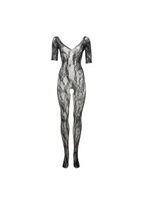 Le Désir Spitzen Bodystocking Langarm Offen, Bild 6