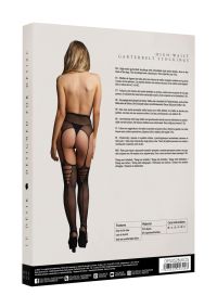 Le Désir - Meia-Calça Cinto Jarreteira Alta com Detalhe Desfiado, imagem 3
