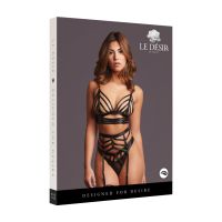 Le Désir Lola strappy öppen behå och midjeset, bild 2