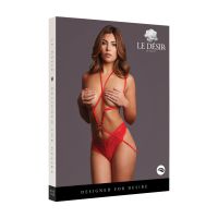 Le Désir Stupid Cupid Heart Harness Red, billede 2