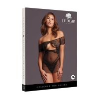 Le Désir Olympia Off-Shoulder Spetsbabydoll, bild 2