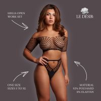 Le Désir Melia öppen mesh lingerie, stretch, bild 4