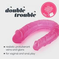 Crushious Double Trouble elastyczne podwójne dildo, zdjęcie 8
