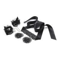 Crushious Black Lace Bondage Starter Kit