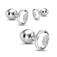Crushious Bijou Graduated Anal Plug Set with Jewels, picture 3