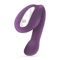 Crushious Pleasuriser Remote-Control Vibrator, Purple, picture 3