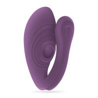 Crushious Pleasuriser Remote-Control Vibrator, Purple, picture 4