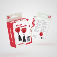 Crushious Bettie Boobs - Coberturas Mamilo Autoadesivas com Tassel, imagem 2