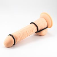 Crushious Cockring Daltons Set Quatro Silicone, imagem 4