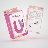 Crushious Deep Diver Set Doppel Dildo und Gleitgel, Bild 8
