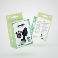 Crushious Camileo Medium Black Anal Plug, Jeweled, picture 2