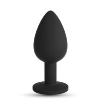 Crushious Camileo Large Anal Plug, Black, Interchangeable Jewels, picture 3