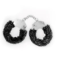 Crushious Spangle Metall-Handschellen Schwarz