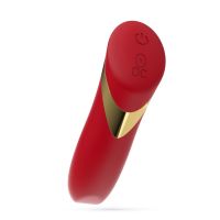 Crushious Blinders Vibratore Ricaricabile Rosso