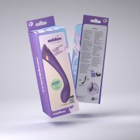 Crushious Midas Bendbar Lila G-Spot Vibrator 21cm, Bild 2
