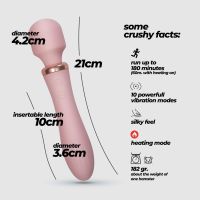Crushious Jinx Wand Vibrator mit Wärmefunktion, Bild 5