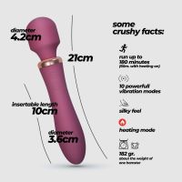Crushious Jinx Wand Vibrator mit Wärmefunktion, Bild 11
