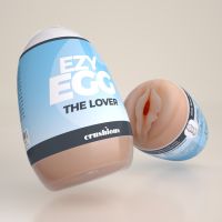Crushious Ezy Egg Mittelstufe-Masturbator Blau