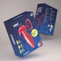 Crushious Saci Clitoral Nipple Pump, Red, picture 2