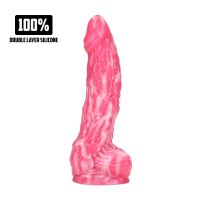 Fiction Cocks Imp Dämonen-Dildo aus rotem Silikon