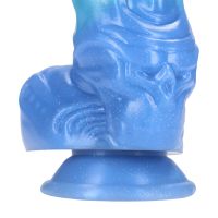 Fiction Cocks Deep Sea Hydra, Dildo Azul Esculpido, imagem 5