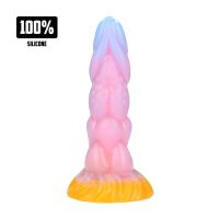 Fiction Cocks Plug de Silicone Canine Arco-Íris