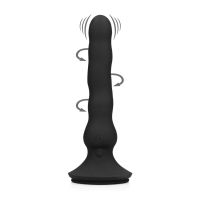 Vibrador Wave Rider Fist It com Vibração, Silicone Preto