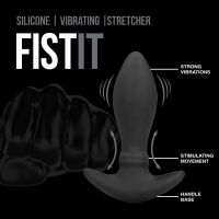 Fist It Anal Stretcher -anaalitappi, vibraattori musta, kuva 6