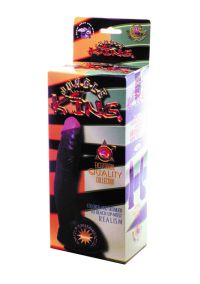 Dildo All Black Jungle King 25 cm realistyczne, zdjęcie 2
