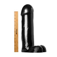 XR Brands The Titan sort dildo 36,8 cm XXL, billede 3