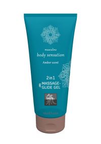Gel Glide Massaggio HOT 2-in-1 Ambra 200ml