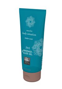 Gel Glide Massaggio HOT 2-in-1 Ambra 200ml, immagine 2