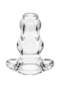 Plug tunnel double PerfectFitBrand Medium transparent