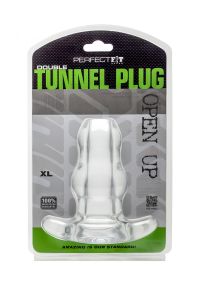 Plug tunnel double PerfectFitBrand XL transparent, photo 2