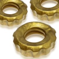 Hunkyjunk Super Huj 3-Pack Cockrings Metalizados, imagem 3