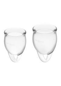 Satisfyer Feel Confident Menstruationstassen-Set